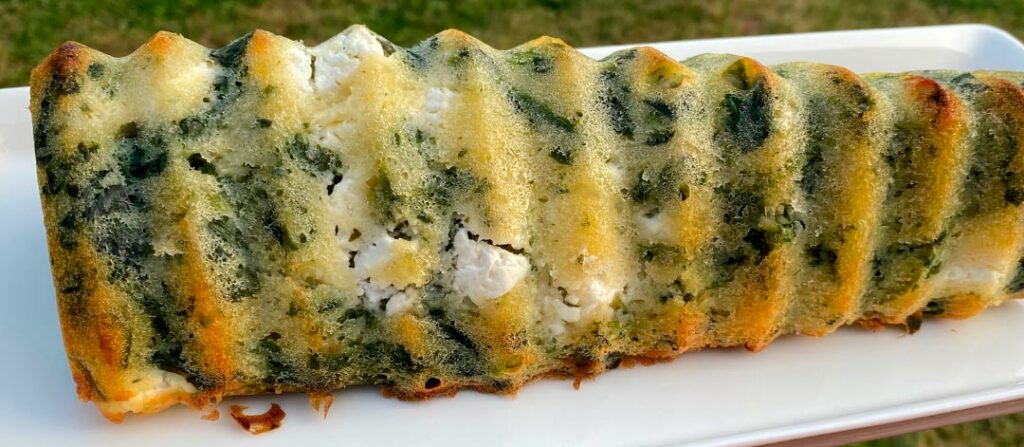 cake epinard chevre frais