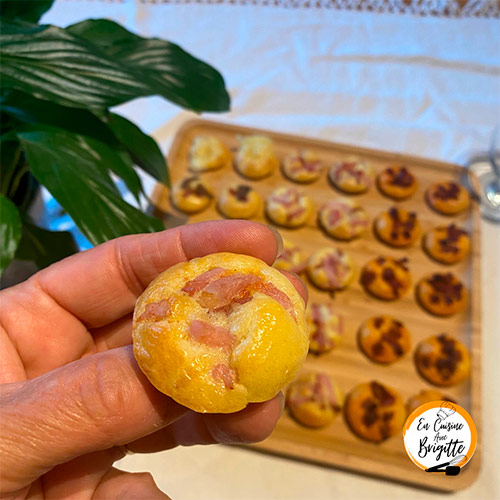 En Cuisine avec Brigitte - Mini tartelettes apéro