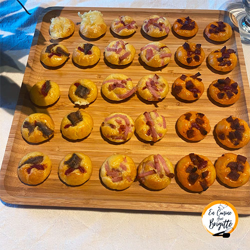 En Cuisine avec Brigitte - Mini tartelettes apéro