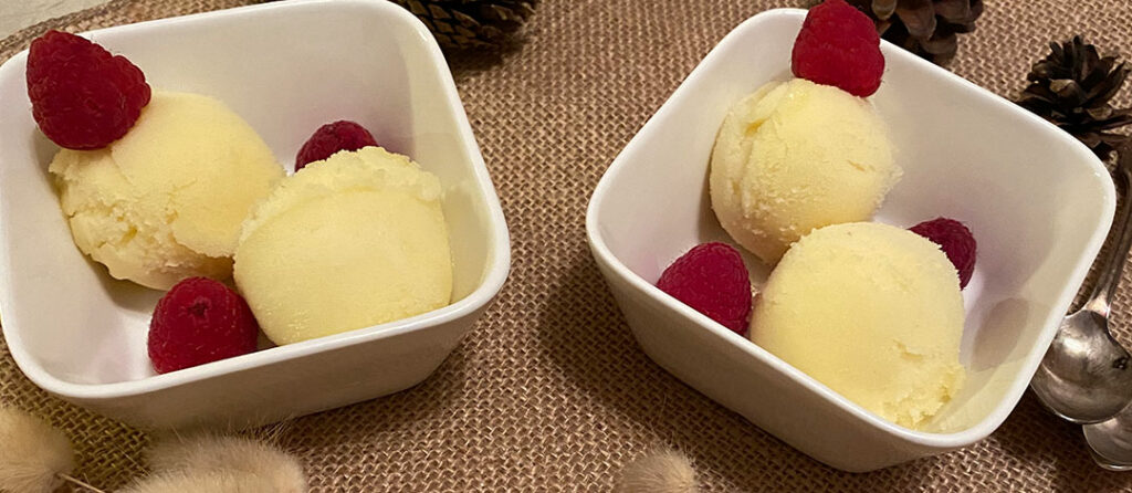 Sorbet à l'ananas