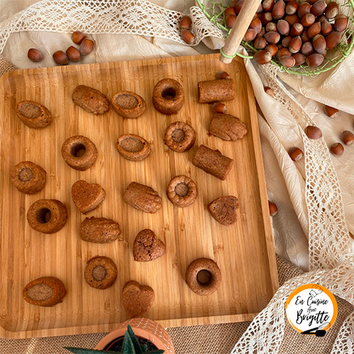 Petits moelleux au praliné