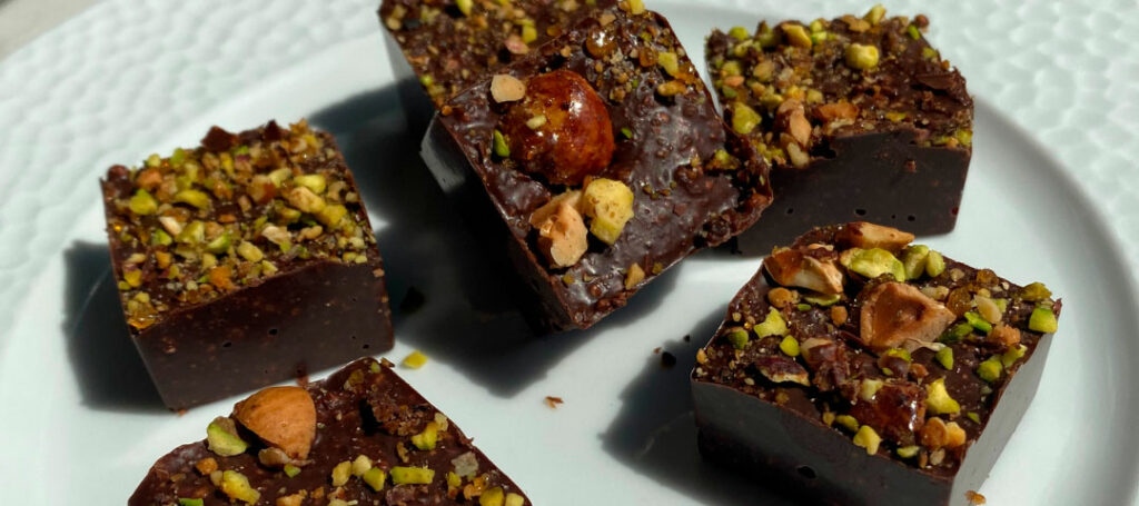 Chocolats croustillants