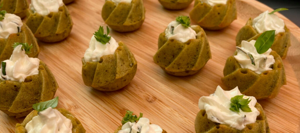 Moelleux au pesto