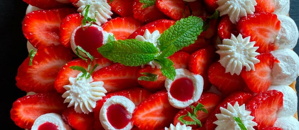 Tarte aux fraises