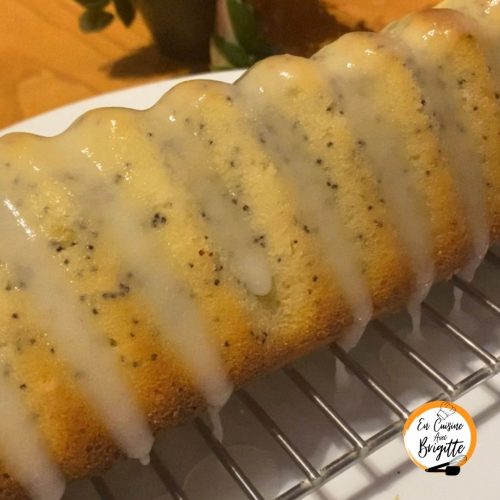 Cake citron & pavot