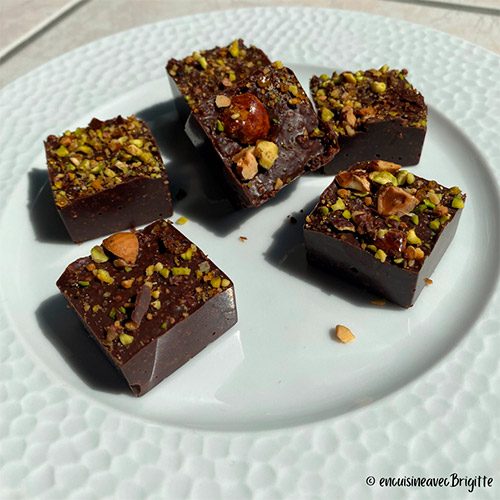 Chocolats croustillants