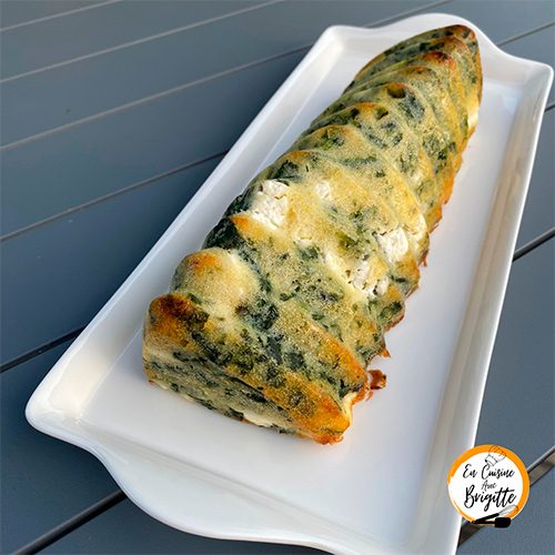 cake-épinard-chèvre